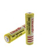 Batería de iones de litio protegida Ultrafire BRC 18650 3600mAh 3.7V (2 piezas)