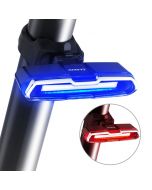 Luz de bicicleta súper brillante USB recargable LED luz trasera de bicicleta 5 modos de luz faro