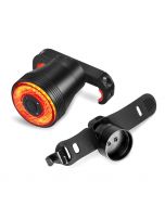 Luz trasera para bicicleta con doble soporte Lightmalls Q5, sensor inteligente de freno automático IPx6
