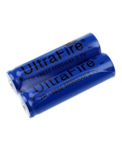 Ultrafire Tr 18650 3.7V 5000Mah Batería Sin Protección Recargable (1 Par)