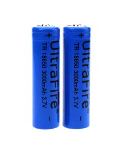 1 par de baterías recargables de iones de litio Ultrafire TR 18650 3000 mAh 3.7V