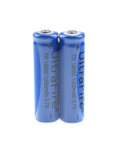 Ultrafire Tr 14500 1200Mah 3.7V Batería Recargable Sin Protección De Li-Ion (Paquete)