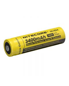 Nitecore Nl1834 18650 Batería 3.7V 3400Mah Batería De Iones De Litio Protegida (1Pc)
