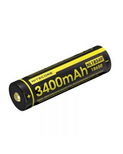 Nitecore Nl1834R 12.24Wh 3.6V 3400Mah Batería De Iones De Litio Recargable Micro-Usb De Alta Rendimiento