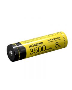 Nitecore Nl1835Hp High Performance 18650 3500Mah 3.6V 12.6Wh 8A Li-Ion Protegido