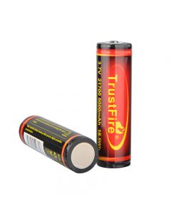 TrustFire 5000mah 21700 Batería de litio 18.5W 3.7V Con protección