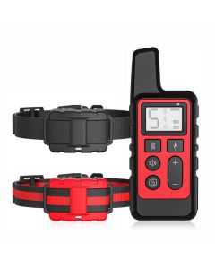 Dispositivo de entrenamiento para perros con control remoto, dispositivo para ladridos de mascotas, collar de choque electrónico inteligente
