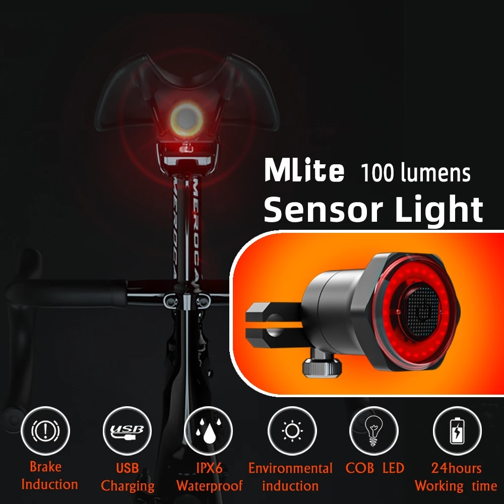 Luz Trasera Meroca de Freno Inteligente LED 100 Lumens – AXNSPORT